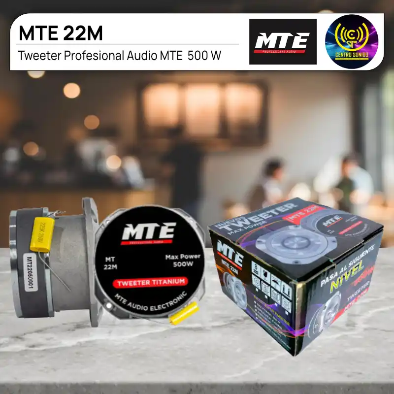 tweeter mte 22m de 500w