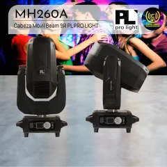 cabeza mòvil beam mh260a 9r pl pro light