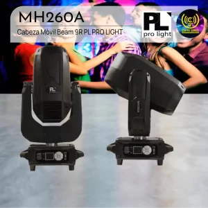 cabeza mòvil beam mh260a 9r pl pro light