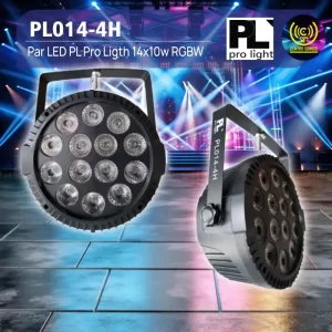 pl014 4h par led pl pro ligth 14x10w rgbw