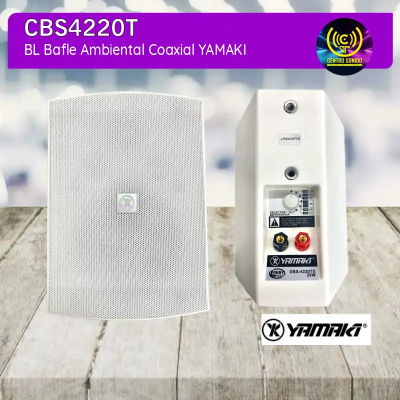 bl bafle ambiental coaxial yamaki cbs4220t