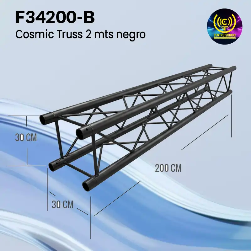 cosmic truss f34200 b truss 2 mts negro