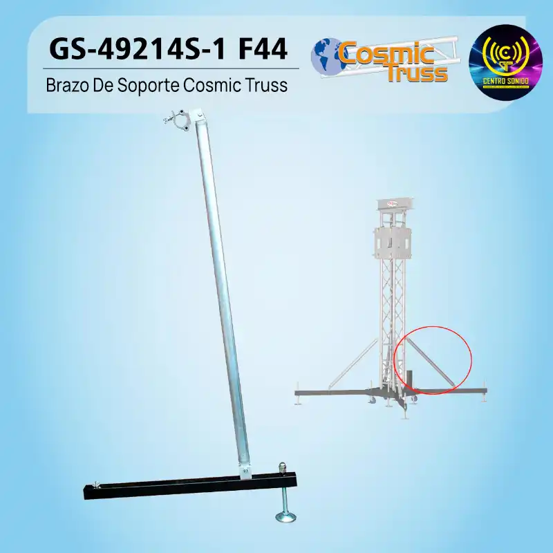 brazo de soporte gs 49214s 1 f44 cosmic truss