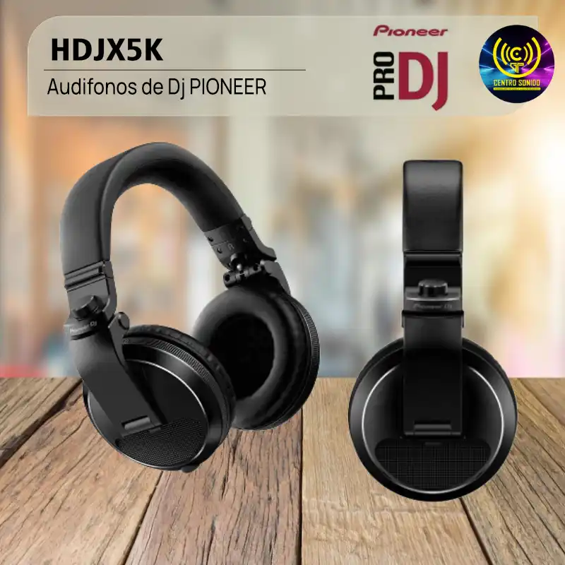 audifonos de dj pioneer hdjx5k