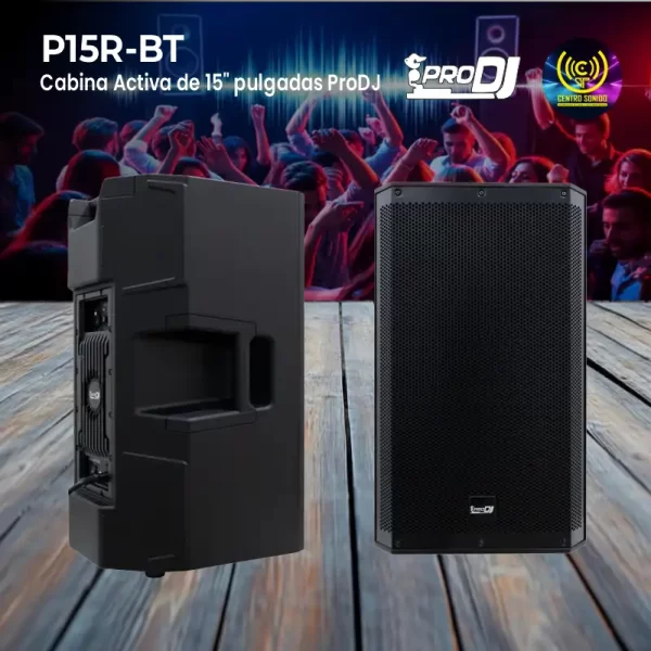 cabina activa de 15" pulgadas p15r bt prodj cabina activa de 15" pulgadas p15r bt prodj