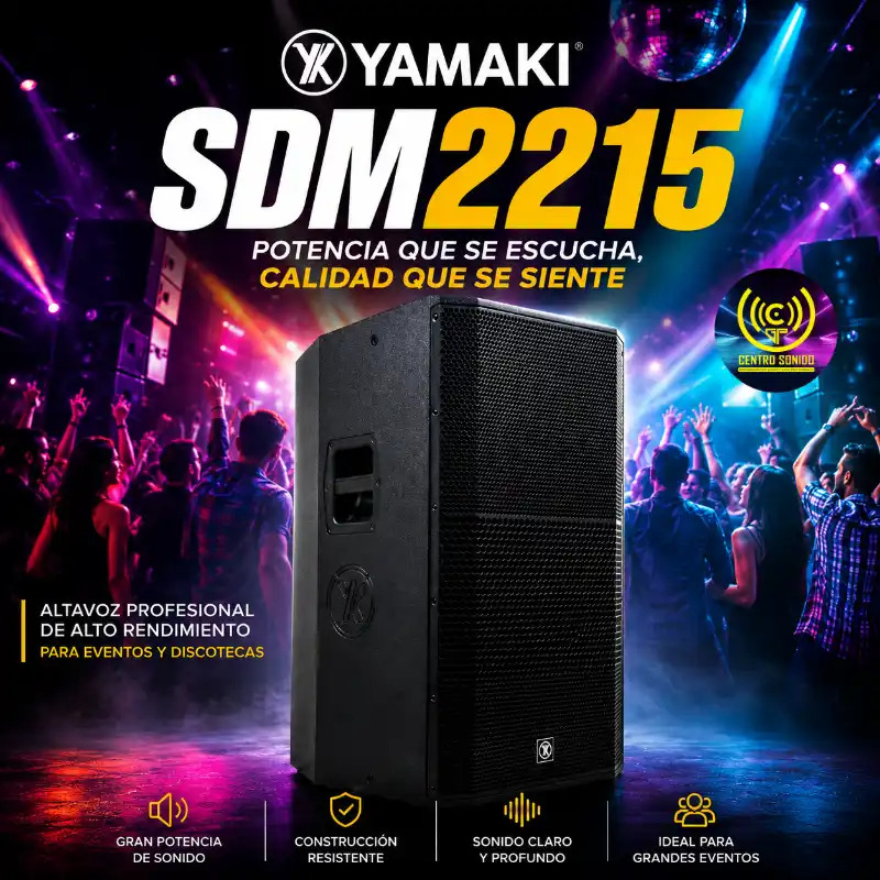 cabina activa doble yamaki sdm 2215
