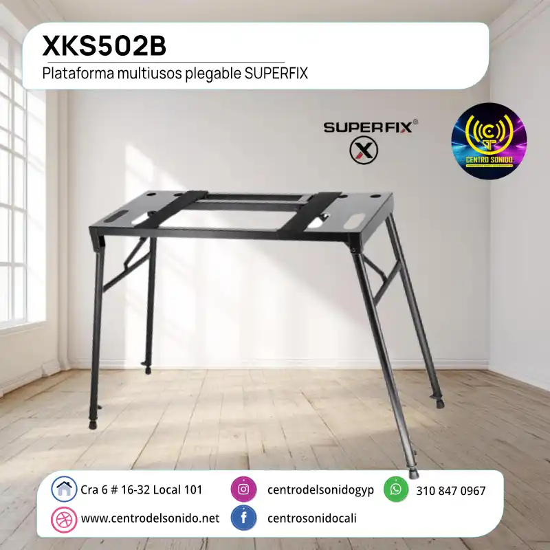 plataforma multiusos plegable superfix xks502b