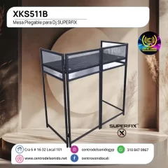 mesa plegable para dj superfix xks511b